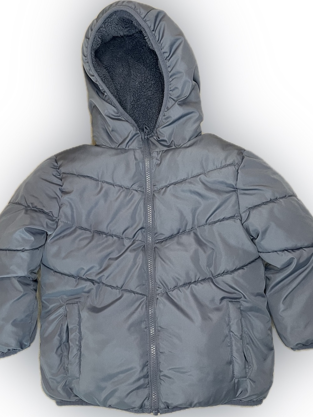 Swiss Tech Kids Hooded Puffer Jacket